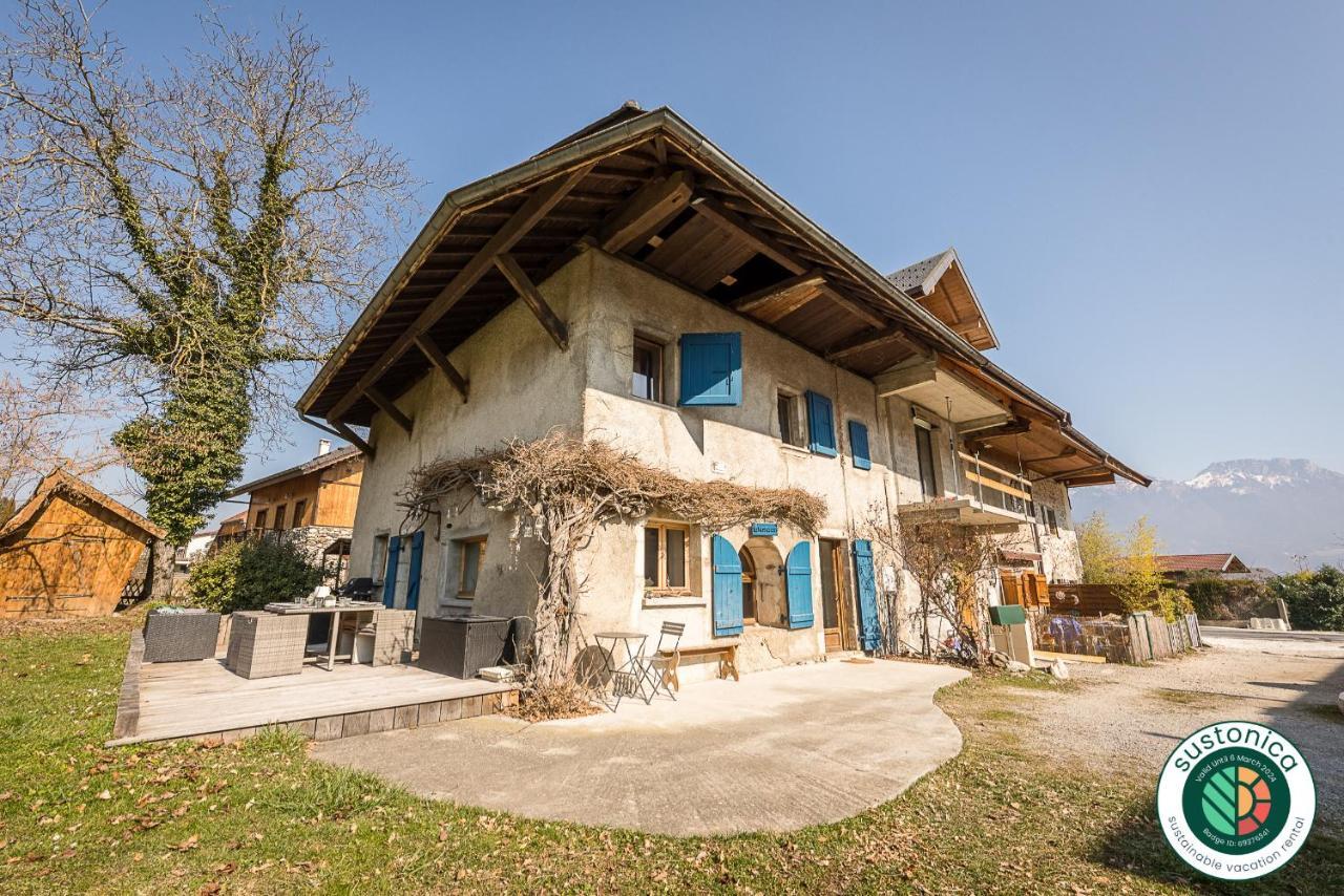St-Jorioz - C'Est Une Maison Bleue, 6Pax 3 Ch, Lla Selections By Location Lac Annecy Saint-Jorioz Luaran gambar